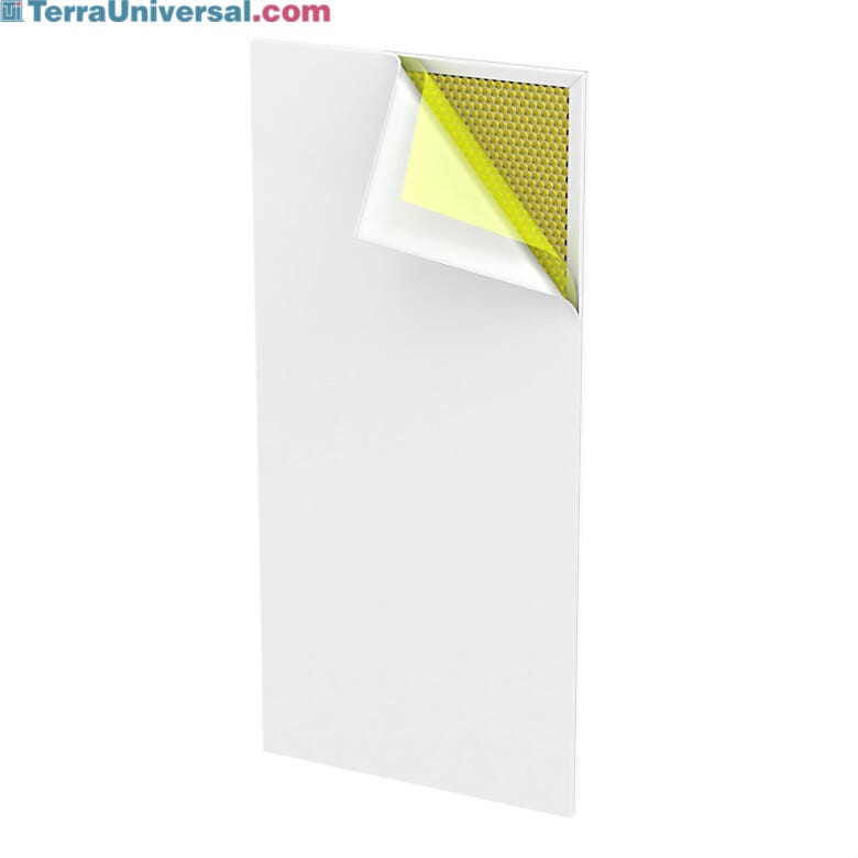 Pre-engineered cleanroom panels with uPVC bonded to an aluminum honeycomb core reduce time to completion | 6606-50 displayed