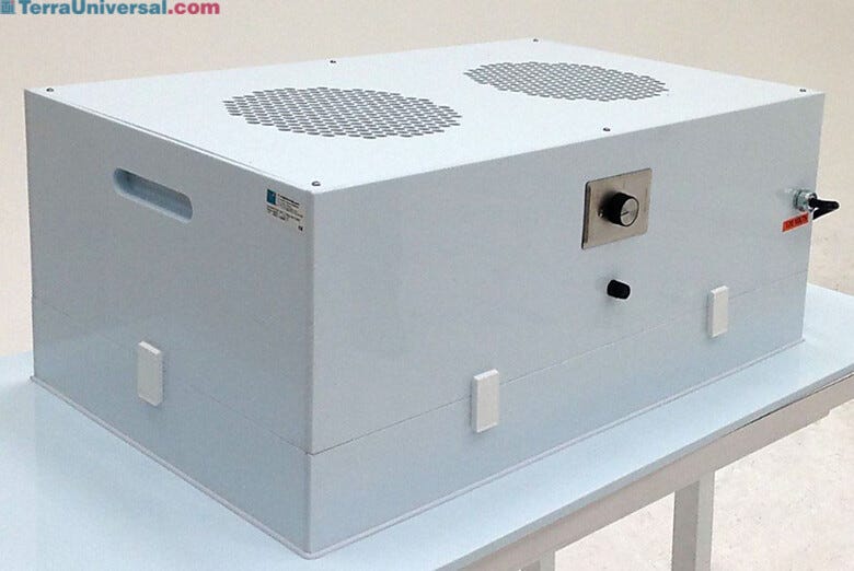 Select HEPA/ULPA filters for removal of particles, and carbon filters for fumes. | 6600-70 displayed