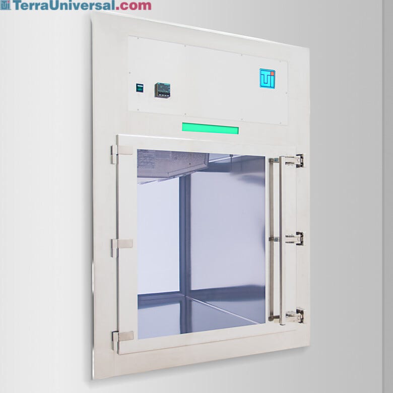 Refrigerated Smart™ Pass-Through Chamber provides a stable temperature down to 5°C to protect sensitive materials  |  2635-10B-2-316-R displayed