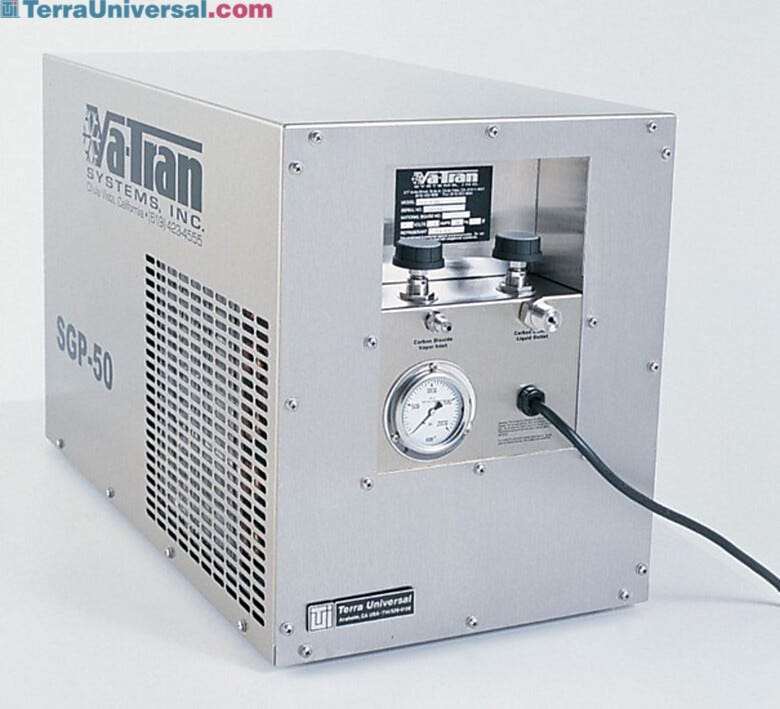 Easy to use: Simply connect to a CO2 source.  |  4545-13 displayed