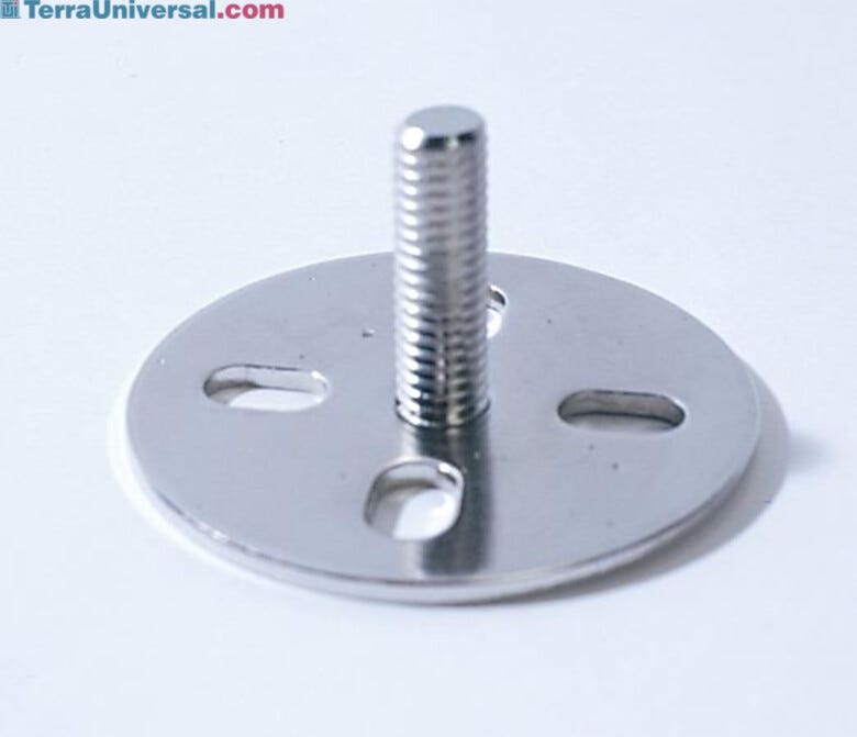 Work station mounting foot. Product details may differ. | 1540-04-2 displayed