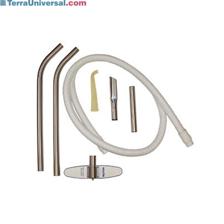 Nilfisk’s vacuum cleaner accessory kit includes various tubes, wands and nozzles for effective cleaning | 1764-38 displayed