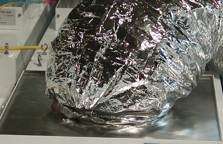 FFU Connect pack includes flexible ducting and all hardware required to connect and seal the duct.  |  6601-01 displayed