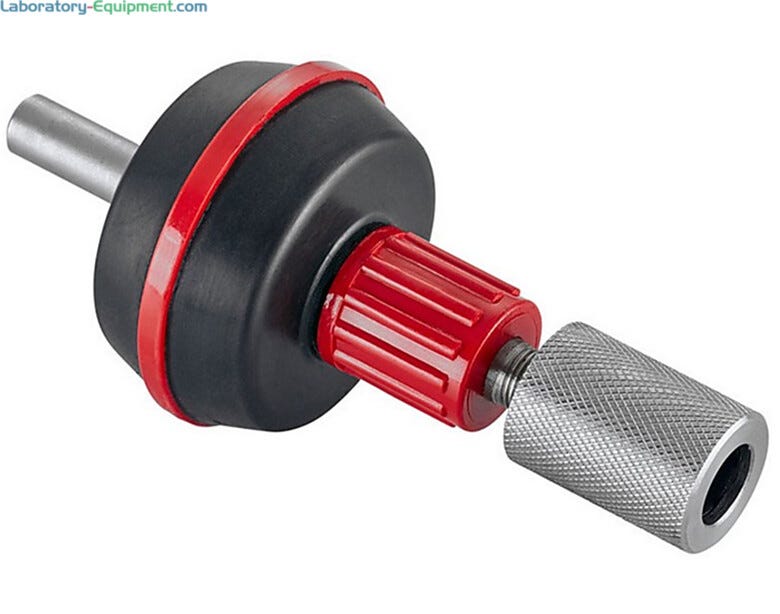 IKA FK 1 Flexible coupling required for stirring applications using glass stirring rods; compatible with EUROSTAR and RW Series Overhead Stirrers | 6926-21 displayed