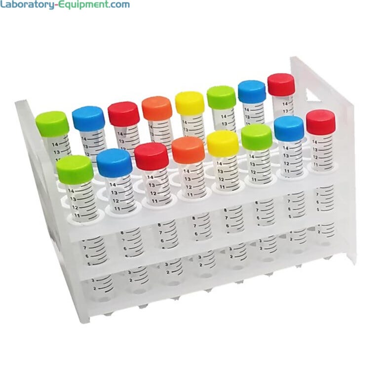 H1000-MR-T15 MAGic Clamp 32 x 15ml Tube Rack by Benchmark Scientific compatible with Incu-Shaker and Orbi-Shaker models  |  2823-05 displayed