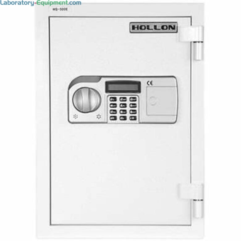 Electronic key pad provides crucial security for items in safe. Included in safe is one removable shelf and bolting hardware.  |  6500-37 displayed