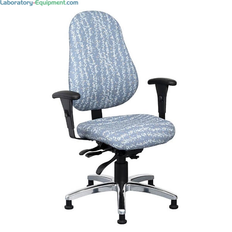 The Intensive Plus chairs feature a large, tall, contoured and molded ergonomic backrest with lumbar support and executive tilt control (medium model shown with | 2807-81 displayed