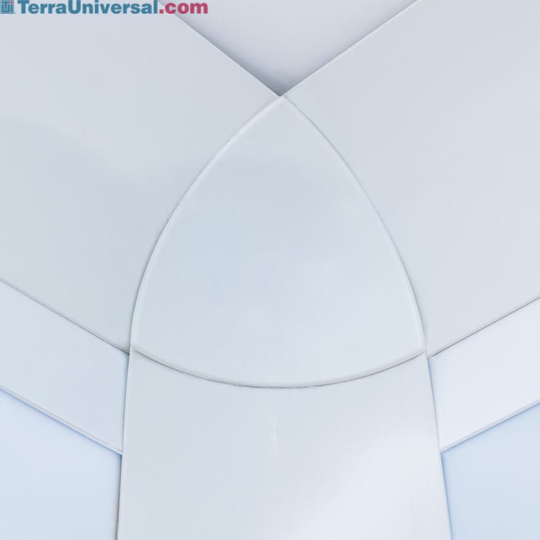 Modular corner coving creates smooth wall-to-floor and wall-to-ceiling transitions with non-outgassing PVC | 6603-85 displayed