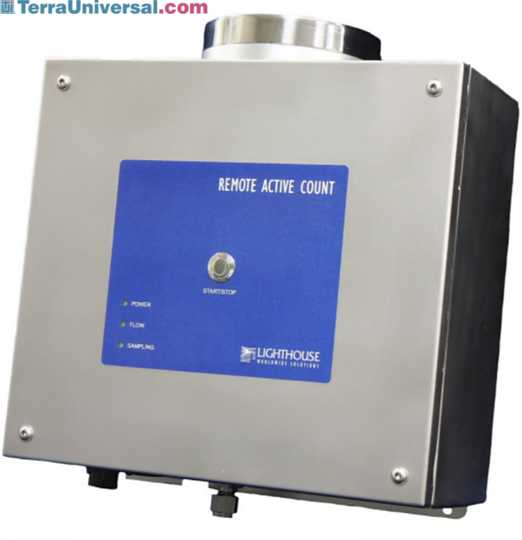 Microbial viable air sampler with an integrated vacuum system for cGMP and ISO-14698 compliance for use in critical aseptic manufacturing environments | 1510-64 displayed
