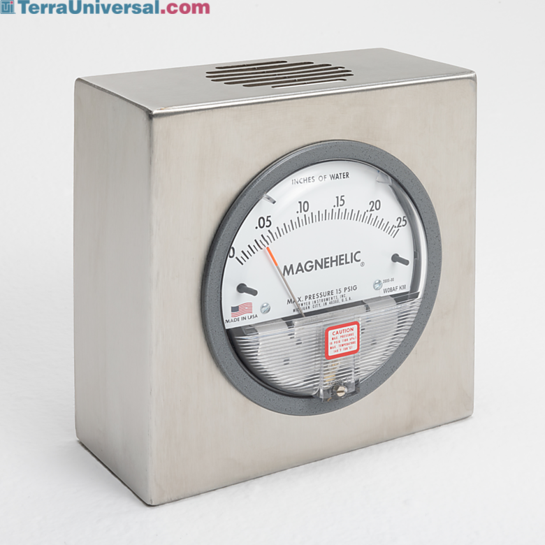 Stainless Steel gauge box, 6.5