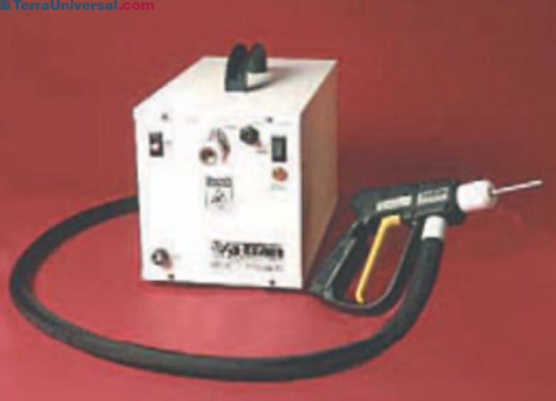 The Micro-Precision Steam Cleaner instantly converts distilled water to high-pressure, superheated steam