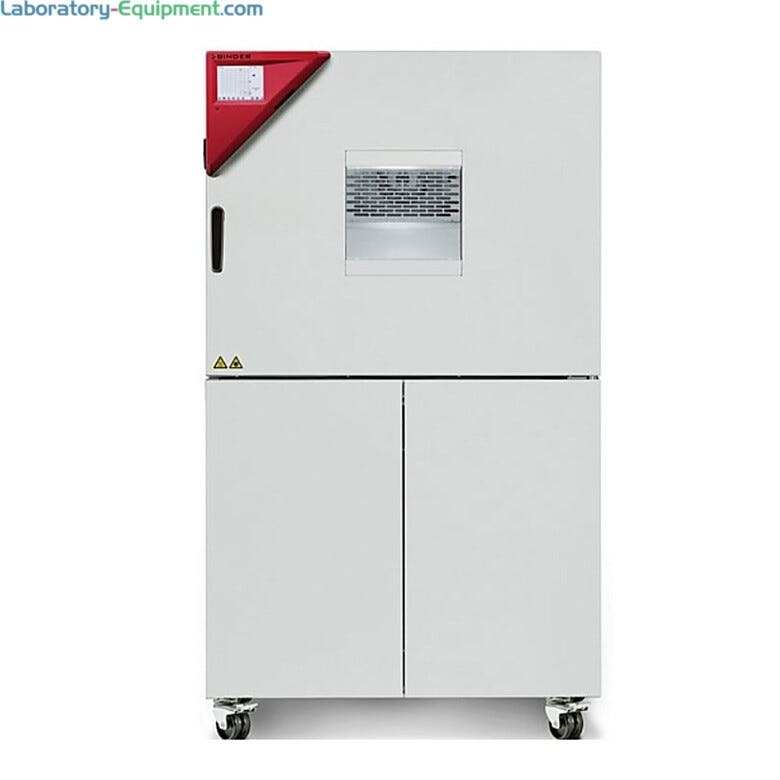 BINDER MKF 115 Dynamic Climate Chamber with Humidity Control and a 20L integrated water tank for cold and heat testing methods per DIN and IEC standards | 1410-23 displayed