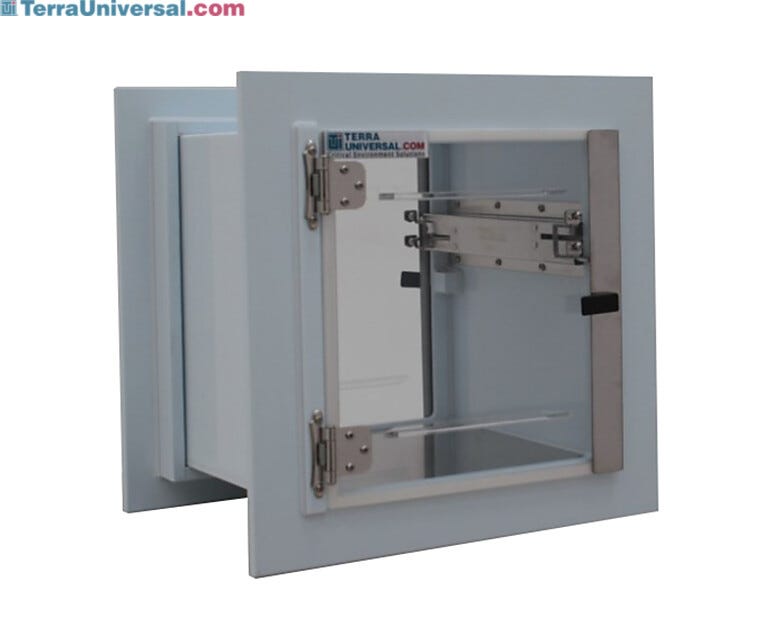 Allows clean transfer of parts in and out of controlled environments (Interlock sold as option)  |  2634-01A displayed