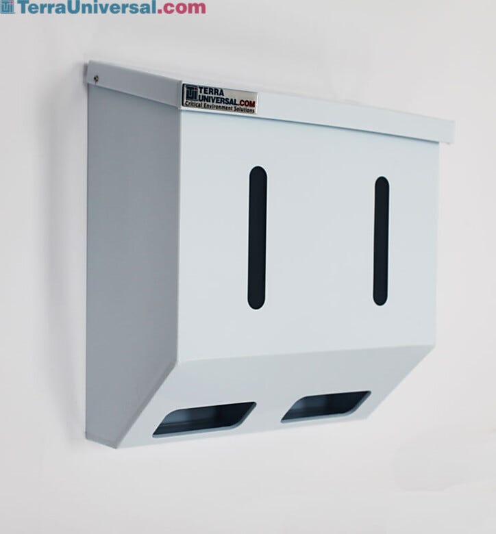 2 Chamber Polypro Glove Dispenser  |  4952-76 displayed