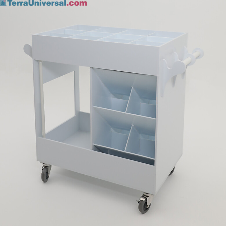 Cart; Laboratory, Chemicals, Polypropylene, 47