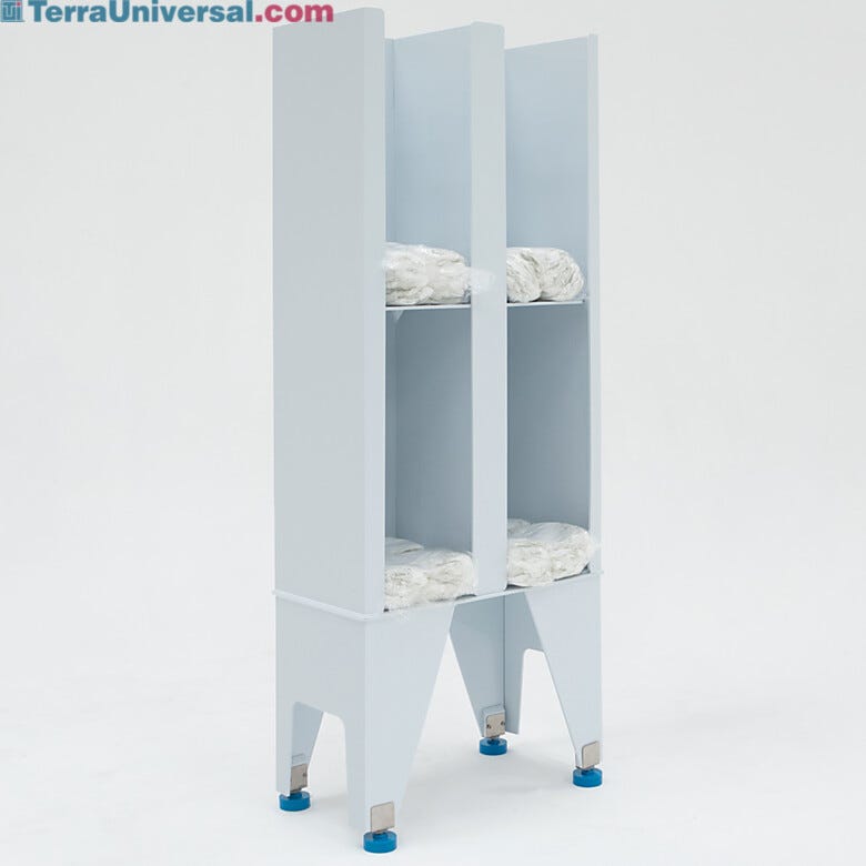 Polypropylene cubbies, single-sided with 4 compartments  |  4955-12 displayed