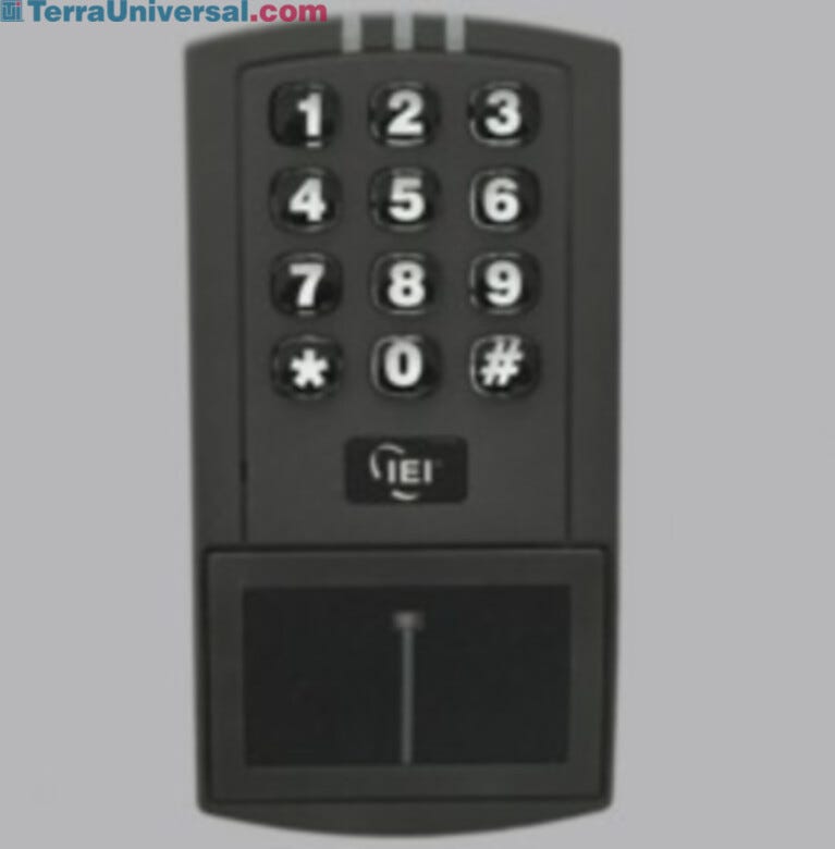 Access Code Panel For Sliding Door