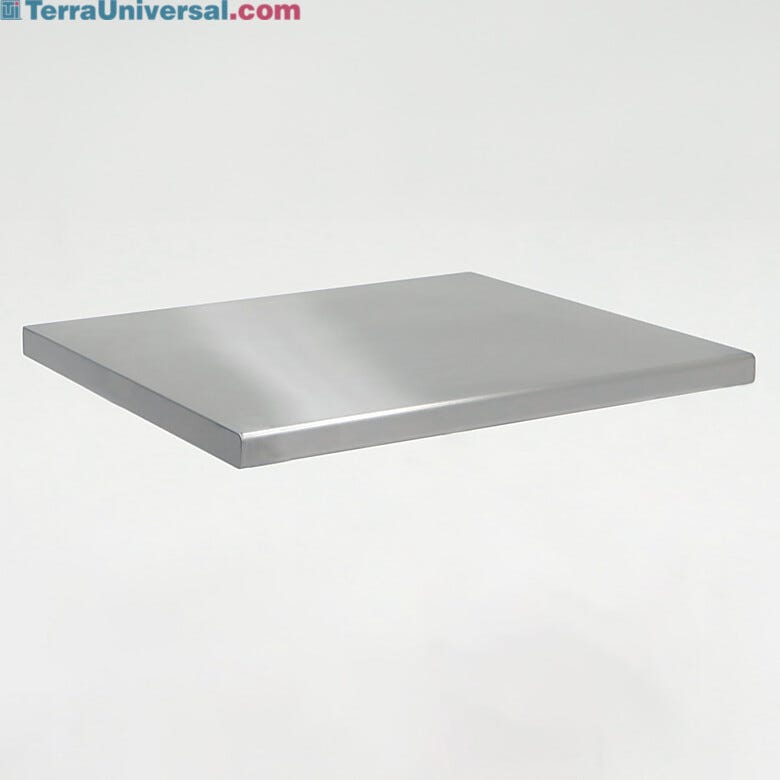 Solid top stainless steel allows for easy sterilization and corrosion resistance  |  1751-05-ST displayed