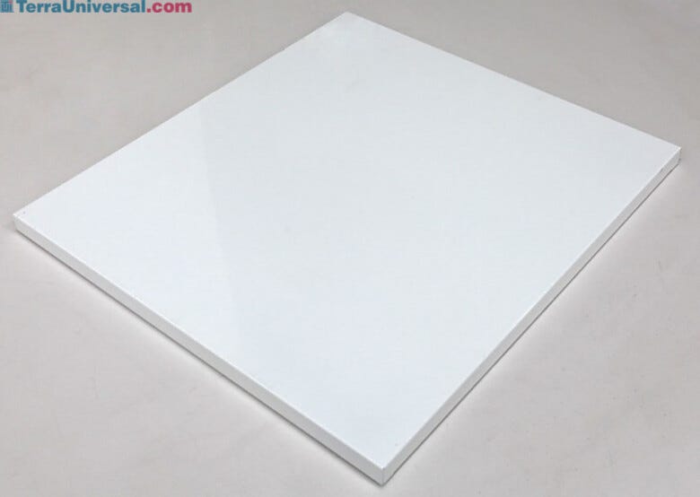 Powder Coated Steel Perforated Left Side Shelf | 4102-94 displayed