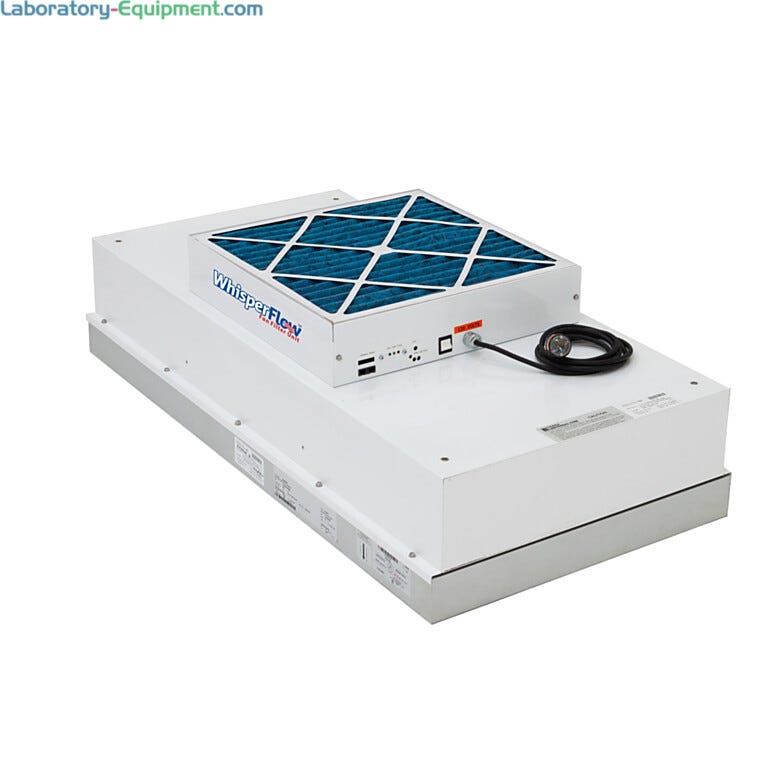 Smart WhisperFlow® Fan Filter Units feature electronically commutated motors for energy efficiency, quiet operation and remote speed control | 6601-24B-HR-EC displayed