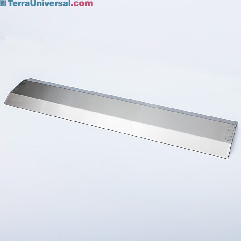 Stainless steel floor raceway for covering cables in high-traffic areas with flexible, fast, tool-less placement | 1555-00 displayed