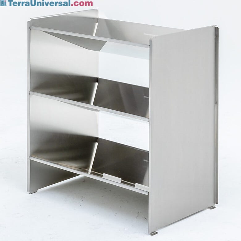 Three tiers deliver efficient storage capacity for up to 6 pairs while keeping all footwear visible and within easy reach | 3619-13 displayed
