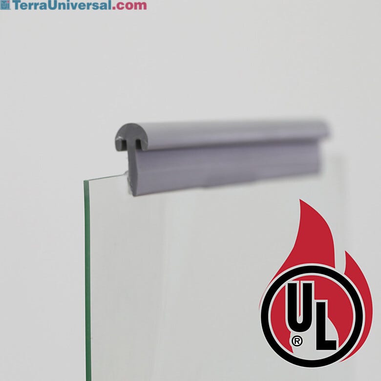 Class 1 fire-rated—meets NFPA 76 and ASTM E-84 standards. Ideal softwall system for cleanrooms and other sensitive manufacturing conditions  |  1320-08-FR-KIT displayed
