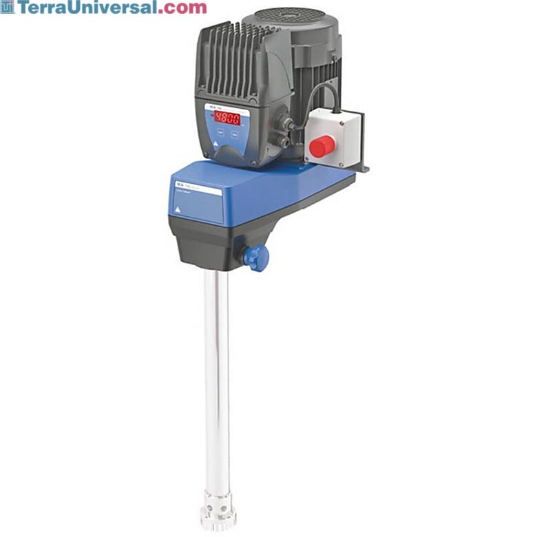 Digital Ultra-Turrax dispersers displays show error codes and a wide range of speed control | 6925-30 displayed