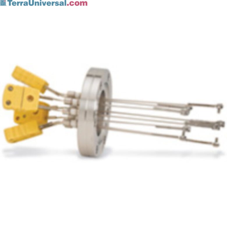 Thermocouple feed-throughs for vacuum chambers; custom configuration available upon request  |  5236-32 displayed