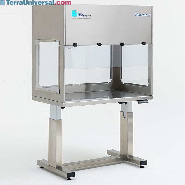 Biotech enclosure ideal for precision applications in optics, microelectronics, genomics, proteomics, and cell biology | 1675-53-48 displayed