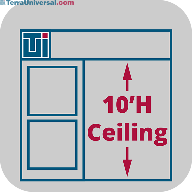 Service to adjust Valuline® hardwall cleanroom heights to 10'H | 6600-66-VL-10H displayed