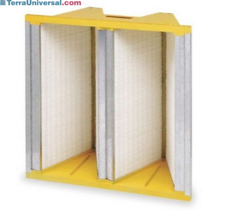 6710-64 Filter, Air, V-Bank Mini-Pleat, 24 in. x 24 in. x 12 in..jpg | 6710-64 displayed