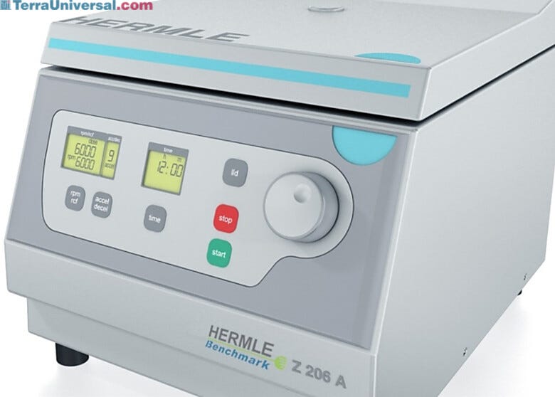 Hermle Z206-A Compact Lab Centrifuges by Benchmark Scientific