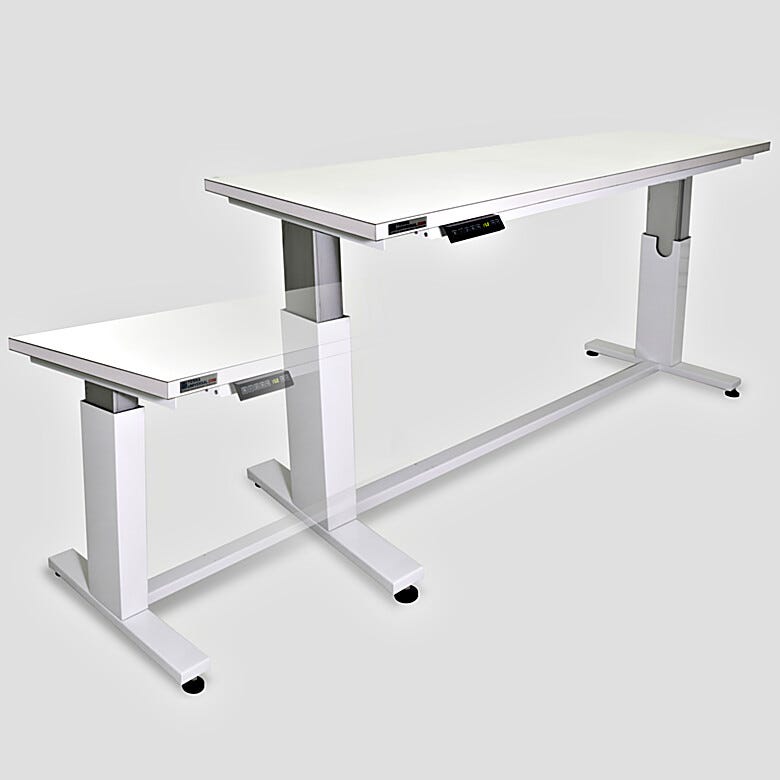 Sealed laminate top design is compatible with Class 100/ISO 5 cleanrooms  |  1722-00-E  |  1728-00-E displayed