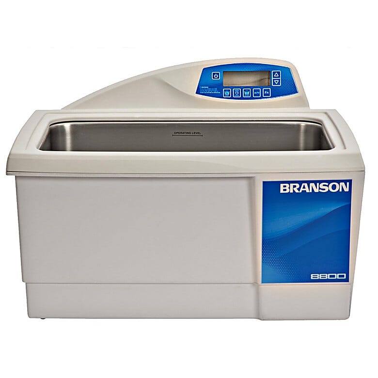 Heated ultrasonic cleaner. Product details may differ.  |  2637-00A displayed