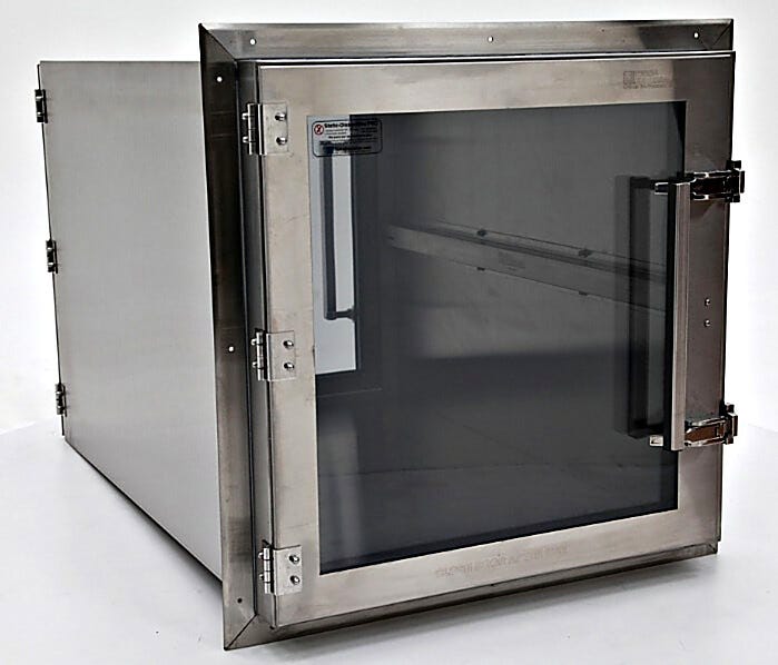Reduces contamination by providing a clean way to transfer equipment | 1992-15D displayed