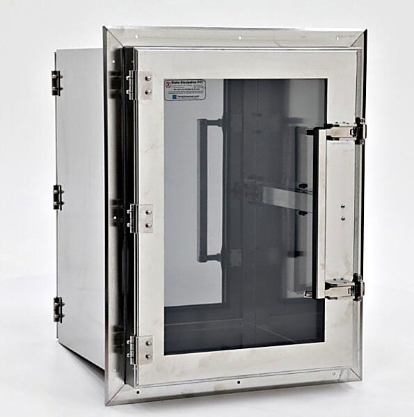 Simplifies contamination-free transfer of materials between classified spaces | 2636-04D-2 displayed
