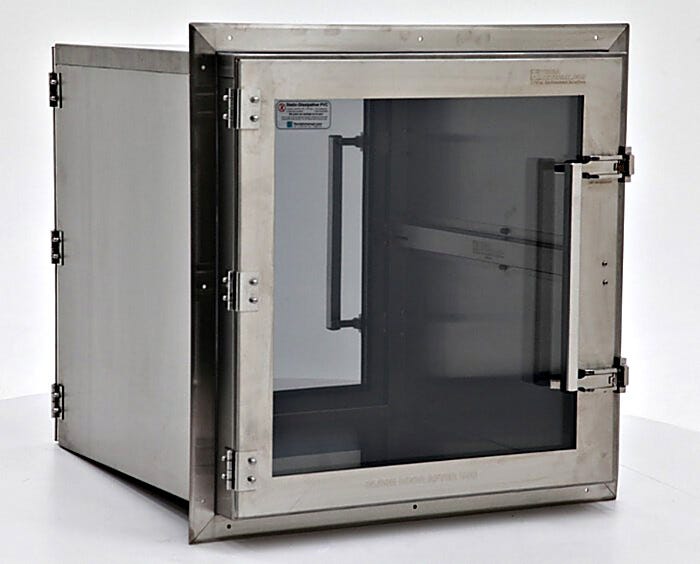 Reduces contamination by providing a clean way to transfer equipment | 1992-14D displayed