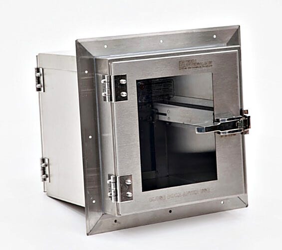 Reduces contamination by providing a clean way to transfer equipment | 1992-09D displayed