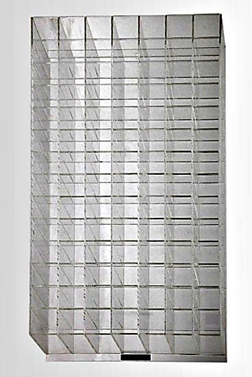 ValuLine® acrylic 98 compartment Safety Glasses holder  |  4951-05A displayed