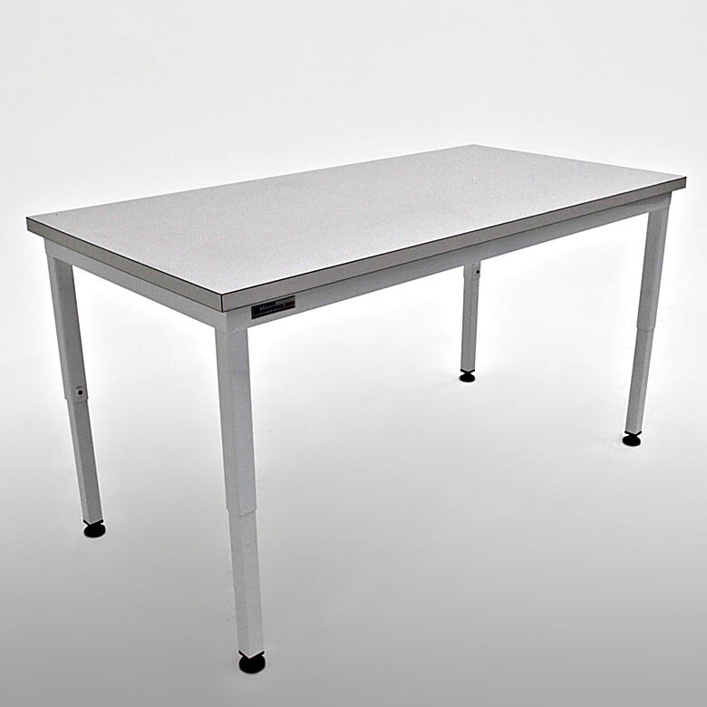 Cleanroom-compliant construction with sealed laminate, powder-coated base  |  1722-00 displayed
