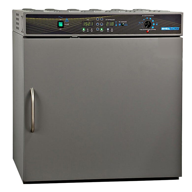 Energy efficient undercounter refrigerated drosophila incubator for fruit fly incubation includes 2 shelves | 3901-30 displayed