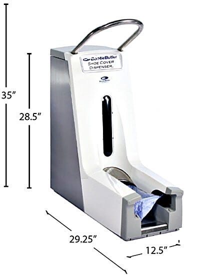 Automatic Shoe Cover Dispenser  |  3619-00 displayed