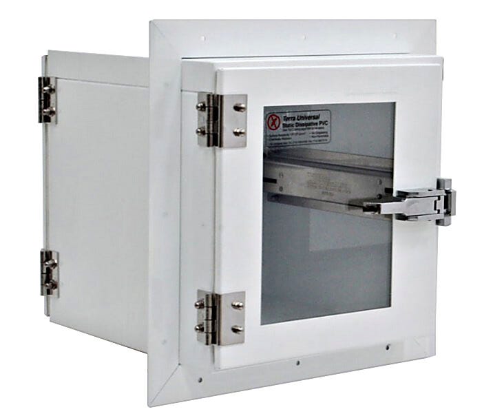 Reduces contamination by providing a clean way to transfer equipment | 1991-00D displayed