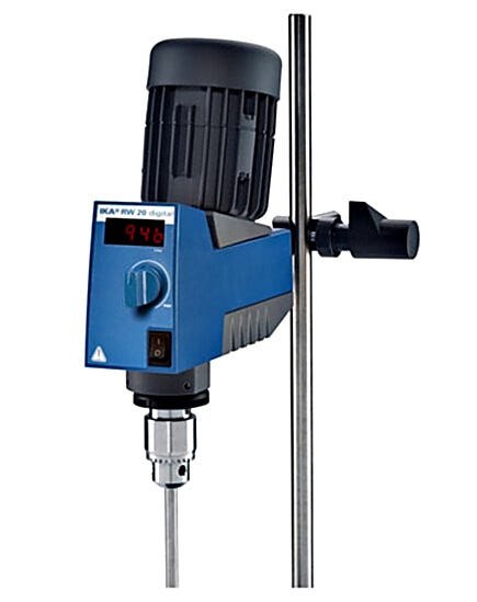 Two-speed mechanical motor for a wide range of liquid viscosities | 6927-17 displayed