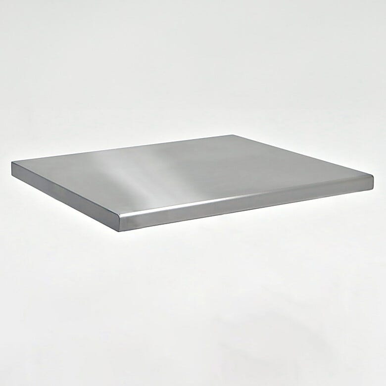 Solid top stainless steel allows for easy sterilization and corrosion resistance  |  1751-05-ST displayed