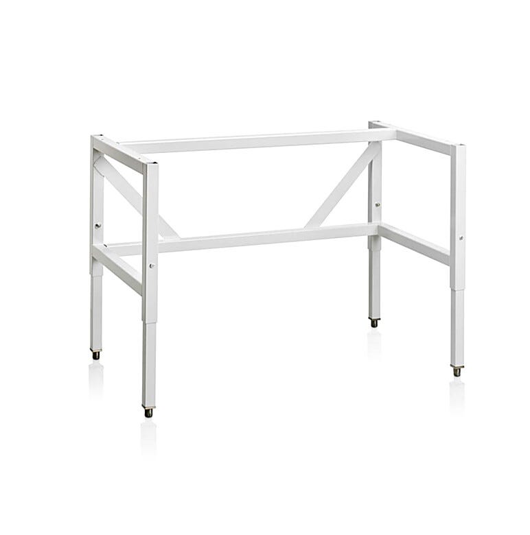 Welded and Non-Welded Telescoping Base Stand with optional Toe-Locking Casters by Labconco compatible with Logic BSCs manufactured after September 2024