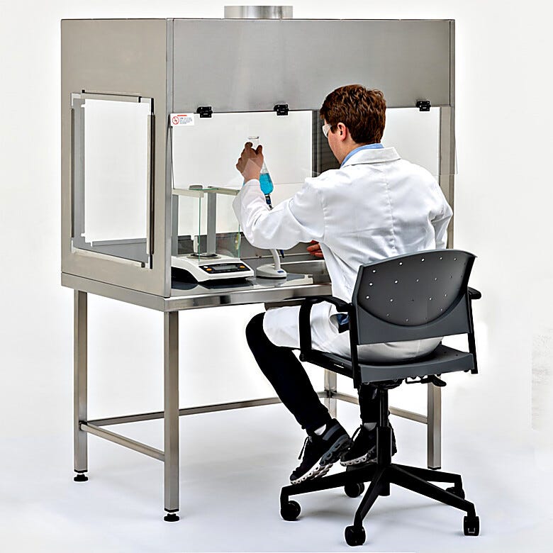 Features a ventilated enclosure that provides effective contaminant capture and removal | 1675-56A-36 displayed