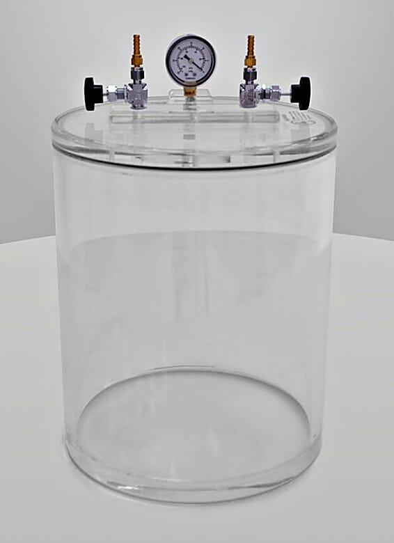Shown with vacuum gauge and metering valves.  |  5235-08 displayed