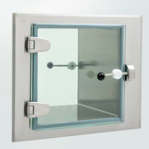BioSafe® CleanMount® Pass-Through Chambers with Frameless Glass Doors